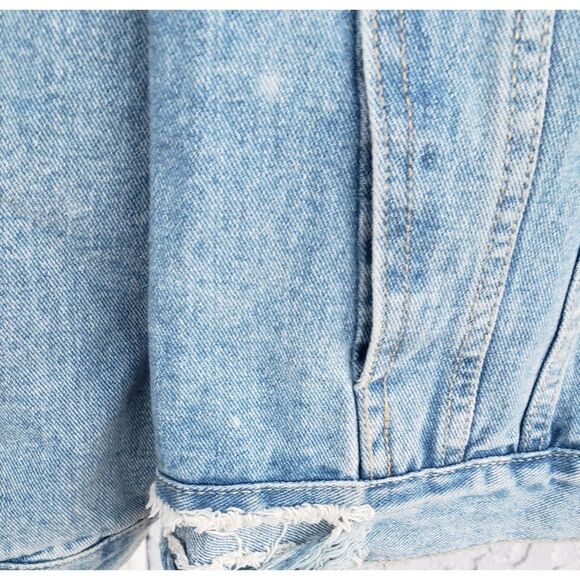 Hand-Painted Art to Wear Denim Jacket – Activist Statement Piece – One of a Kind - Picture 7 of 7